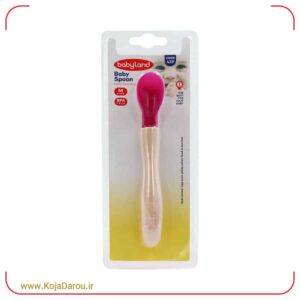 قاشق سیلیکونی حرارتی بیبی لند سایز متوسط کد 429 Baby Land
