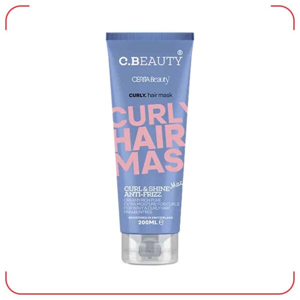 Cerita-Beauty-Hair-Mask-for-Curly-Hair-200-ml ماسک مو مناسب موهای فر سریتا بیوتی Cerita Beauty حجم 200 میلی لیتر