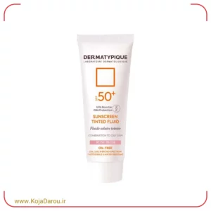 کرم ضد آفتاب پوست چرب درماتیپیک SPF50 رز بژ Dermatypique حجم 50 میلی لیتر