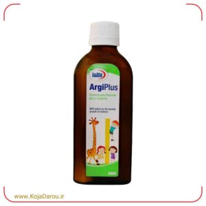 شربت آرژی پلاس یوروویتال Argi Plus حجم 200 میلی لیتر