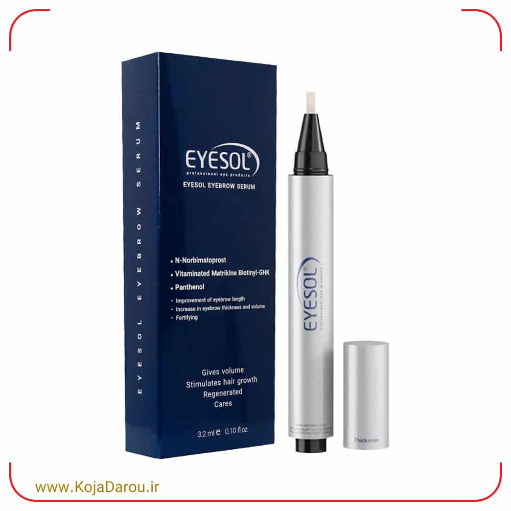 Eyesol-Eyebrow-Enhancement-Serum-42ml سرم تقویت ابرو آیسول Eyesol حجم 3.2 میلی لیتر