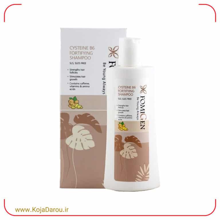 شامپو تقویت کننده فومیژن حاوی سیستئین و ب 6 FomiGen حجم 200 میلی لیتر
