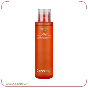 تونر روشن کننده صورت کلین ژن ژنوبایوتیک Geno Biotic حجم 150 میلی لیتر