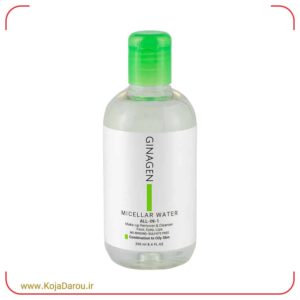 میسلار واتر پوست چرب ژیناژن Ginagen حجم 250 میلی لیتر