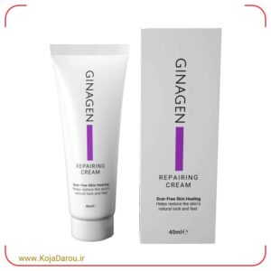 ژل کرم ترمیم کننده زخم باز ژیناژن Ginagen حجم 15 میلی لیتر