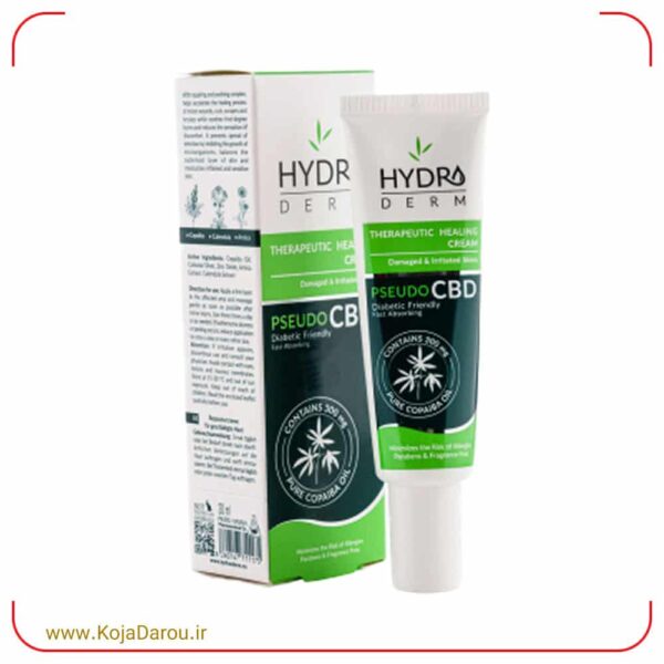 کرم التیام بخش و ترمیم کننده سی بی دی هیدرودرم Hydroderm حجم 30 میلی لیتر