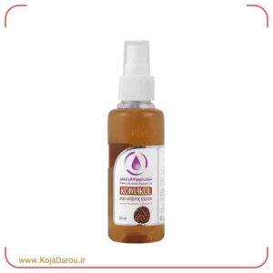 اسپری ضد عفونی کننده دست کماکل حاوی الکل 70 درصد با رایحه قهوه Komakol حجم 120 میلی لیتر