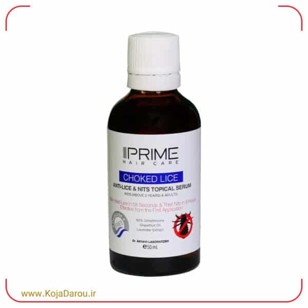 سرم مو ضد شپش LS پریم Prime حجم 50 میلی لیتر