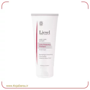 شامپو تثبیت کننده رنگ مو لایسل Liesel حجم 200 میلی لیتر