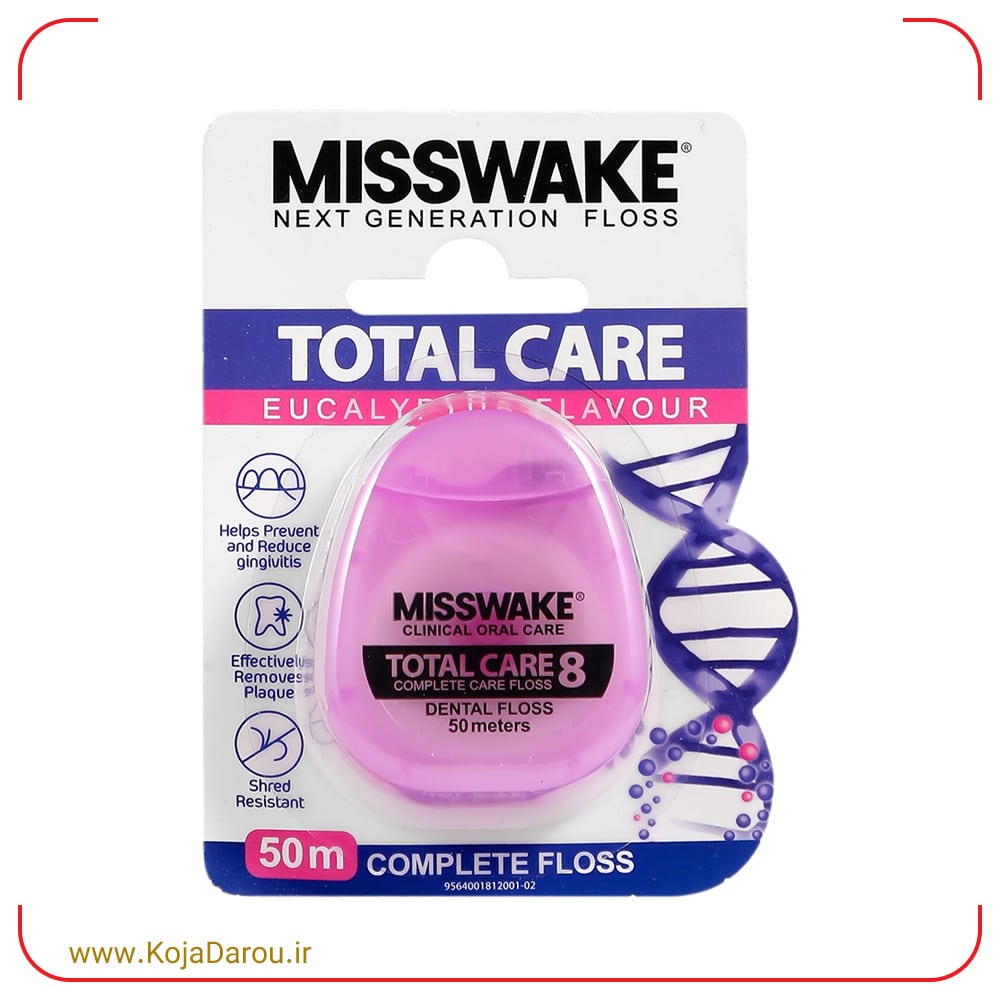 نخ دندان توتال کر 8 میسویک Misswake متراژ 50 متر