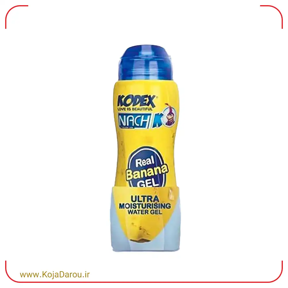 ژل روان کننده بانوان با رایحه موز ناچ کدکس Kodex Ultra Moisturising حجم 90 میلی لیتر