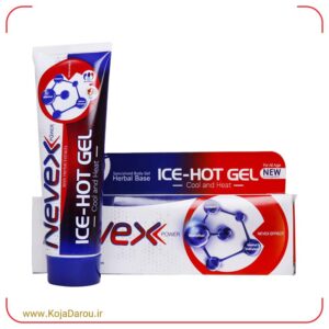 کرم ژل سرد و گرم ماساژ بدن نوکس Nevex حجم 100 میلی لیتر