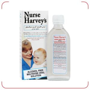 شربت گریپ میکسچر نرس هارویز دارو درمان سپهر Nurse Harveys حجم 145 میلی لیتر