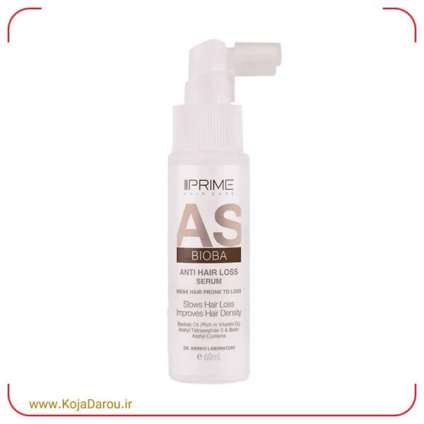 سرم تقویت کننده و ضد ریزش مو پریم Prime حجم 60 میلی لیتر
