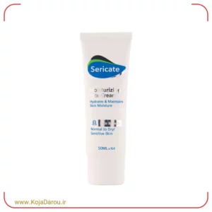 کرم مرطوب کننده سری کیت مناسب پوست خشک و حساس Sericate حجم 50 میلی لیتر