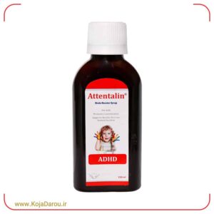 شربت اتنتالین سیمرغ دارو عطار Attentalin حجم 120 میلی لیتر