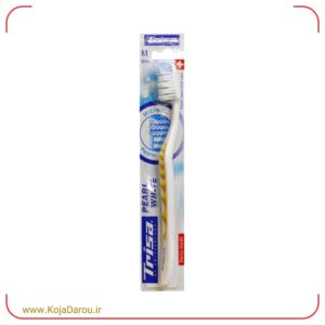 مسواک پرل وایت برس متوسط تریزا Trisa