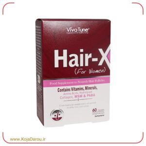قرص هیر ایکس ومن ویواتیون مخصوص بانوان Hair X بسته 60 عددی