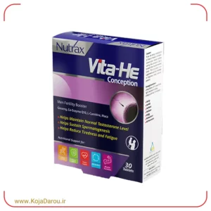 قرص وایتا هی نوتراکس Vita He بسته 30 عددی