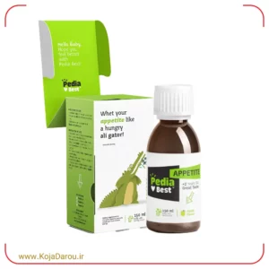شربت اشتها آور اپتایت پدیابست با طعم سیب Pedia Best Appetite حجم 150 میلی لیتر