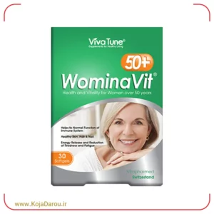 کپسول نرم ژلاتینی ومیناویت بالای 50 سال ویواتیون Wominavit بسته 30 عددی