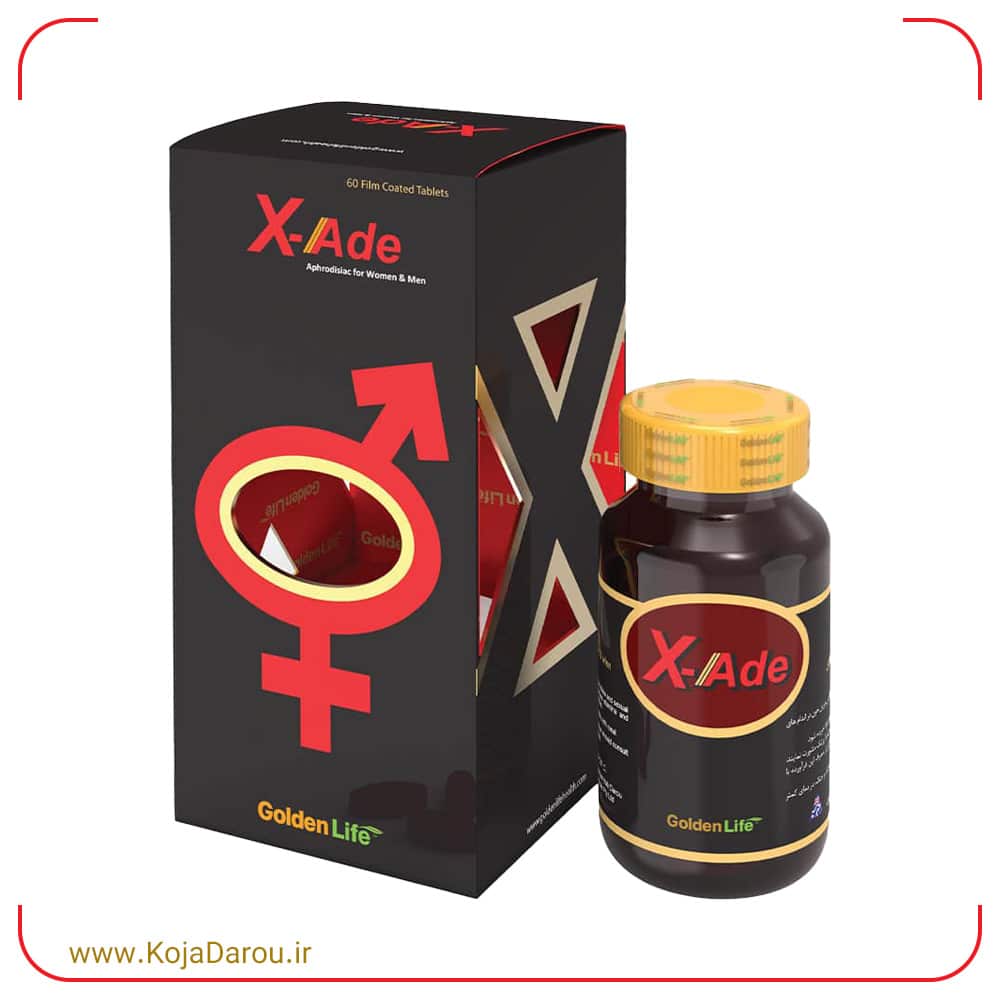 قرص ایکس اید گلدن لایف Golden life تعداد 60 عددی