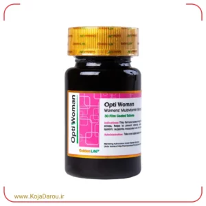 قرص اپتی وومن گلدن لایف Opti Woman بسته 30 عددی